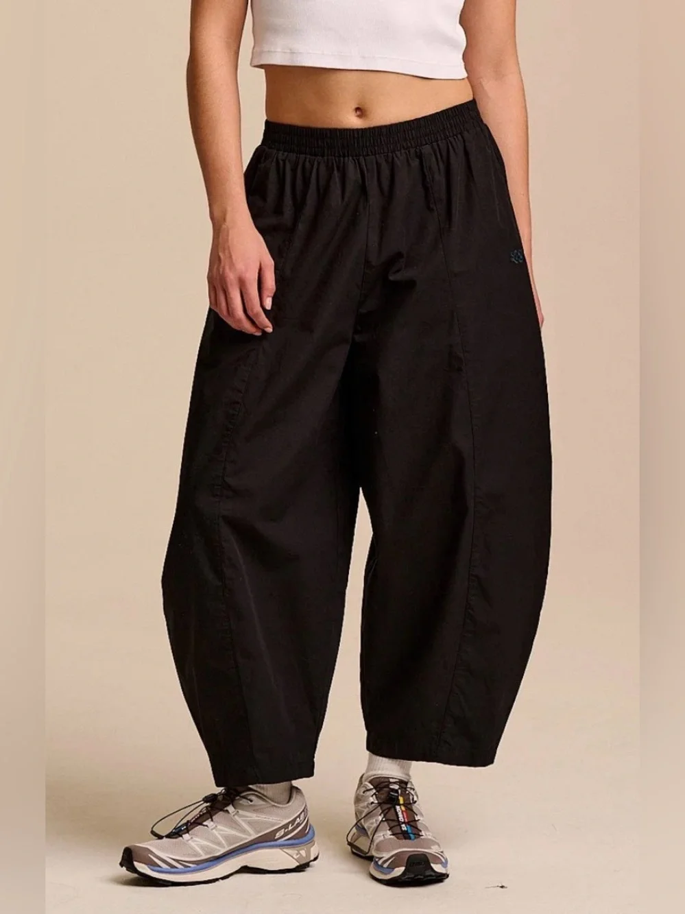 Lucy & Yak obregon black cotton trousers size 2XL (UK 24 - 26) / Long - Picture 1 of 4